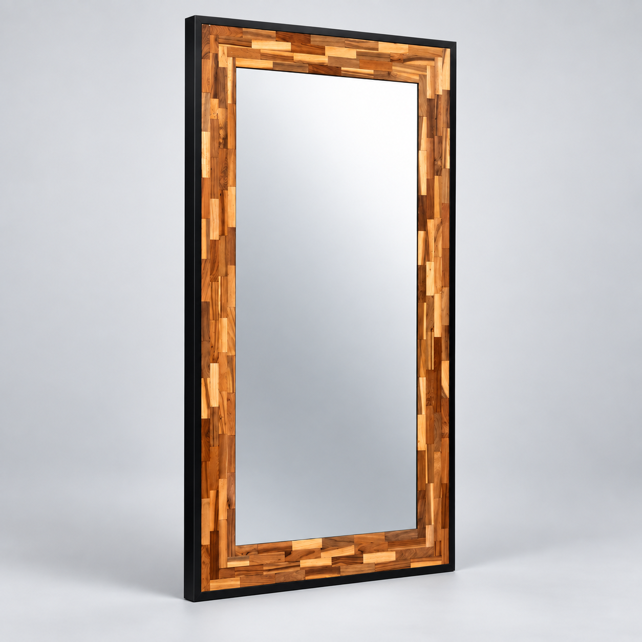 Teak Mirror view 6