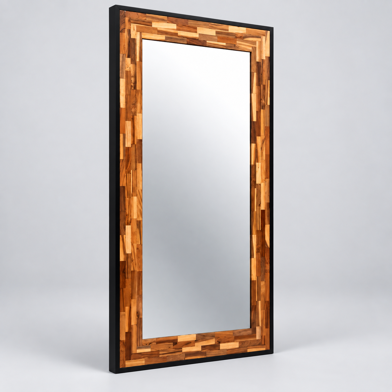 Teak Mirror view 5