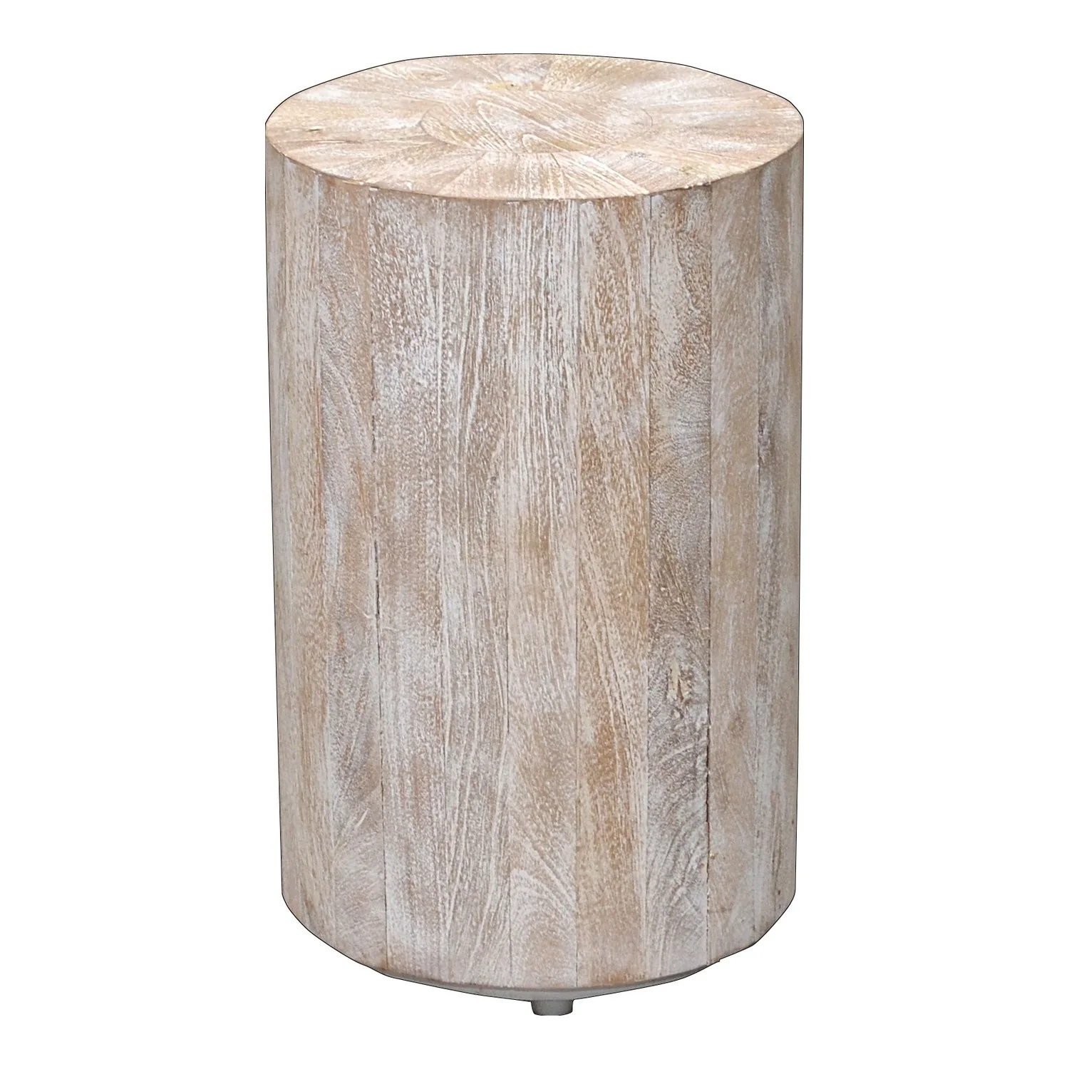 Driftwood Drum Table