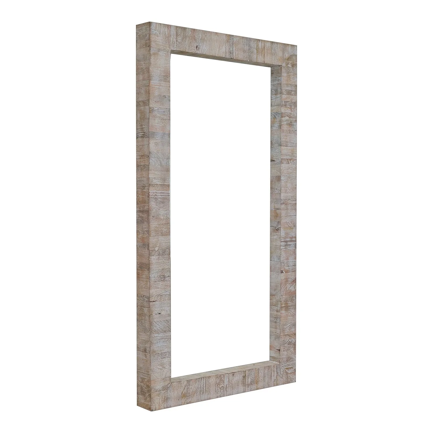 Driftwood Rectangular Mirror view 2