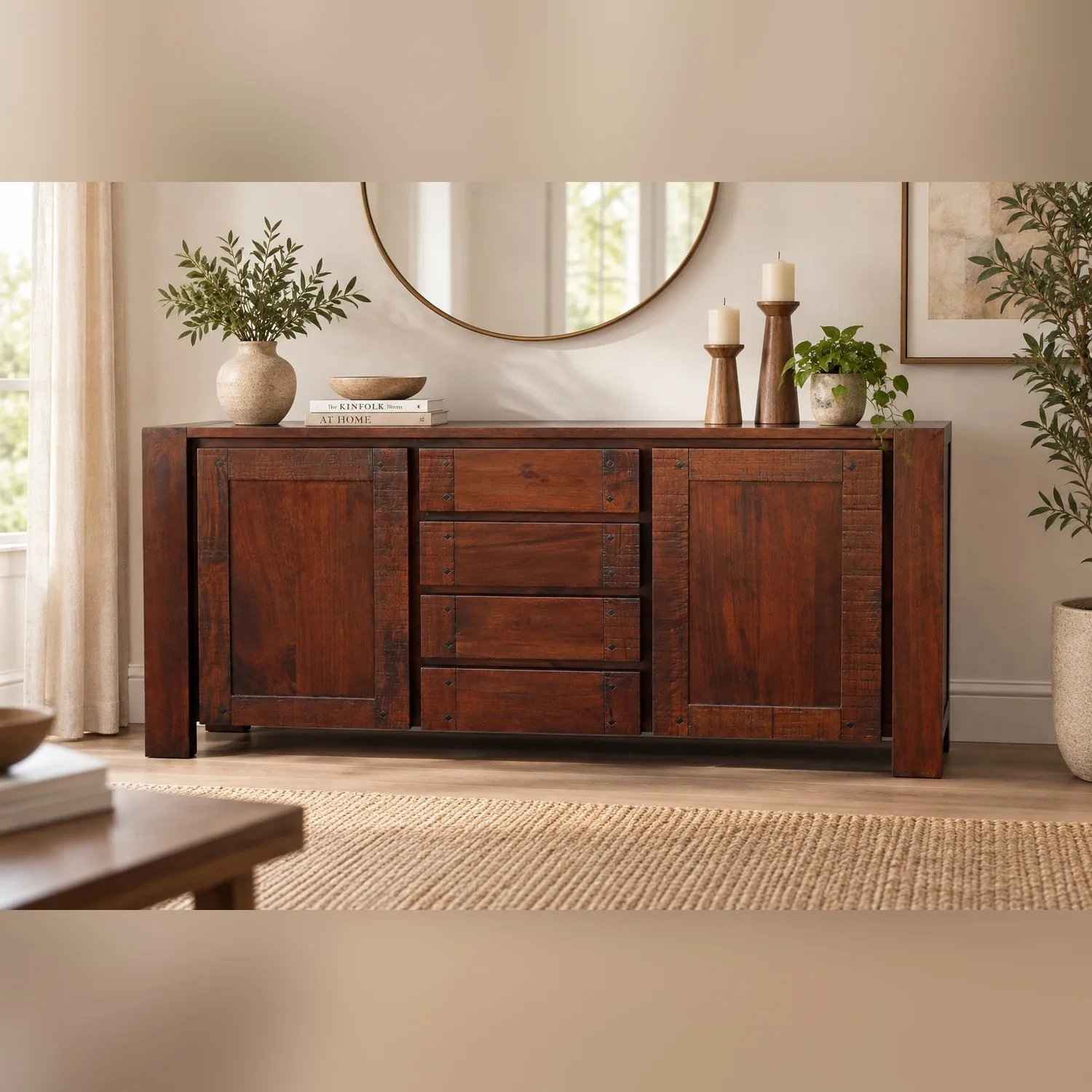 Labh Dresser (2 Doors + 4 Drawers)