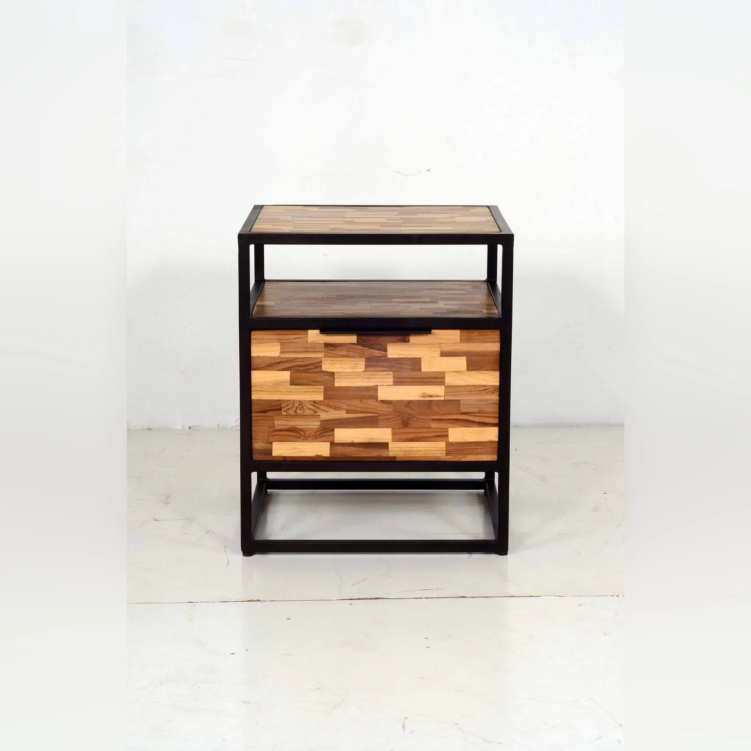Teak Bed Side view 2